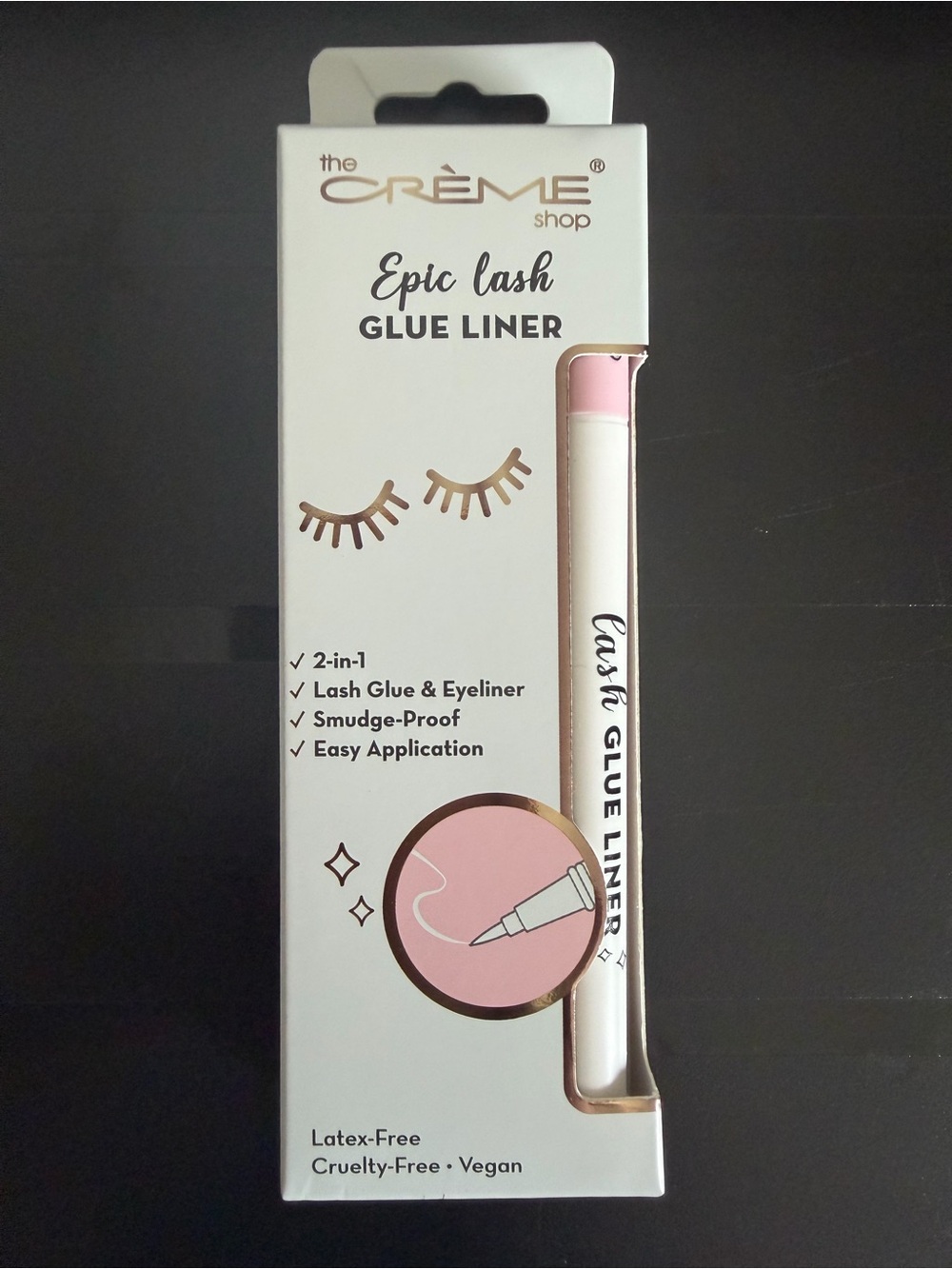 The Crème Shop Epic Lash Glue Liner - Clear
